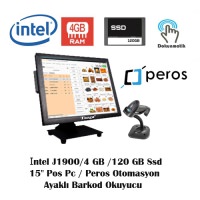 Eko3 - Peros Barkod Otomasyonu (Dokunmatik PC,Program ve Barkod Okuyucu) - 1